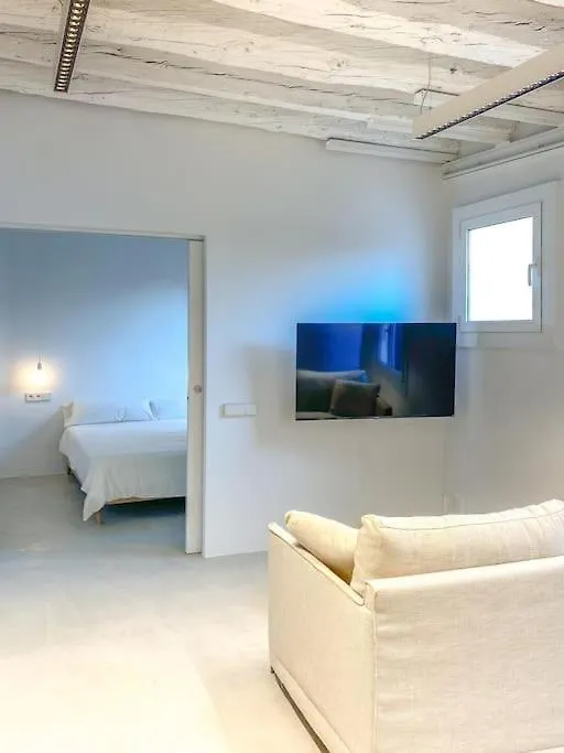 Lively 1 Bdr Apartment With Private Terrace Born Barcelona Španělsko